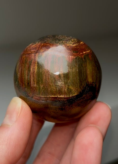 Marra Mamba Tiger’s Eye Sphere from Australia