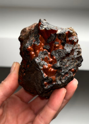 Red Crater Agate Geode