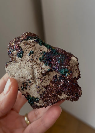 Incredible Color ! Chalcopyrite from Sweetwater mine