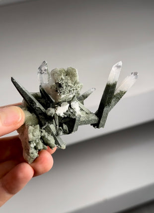 Quartz with Chlorite from Ganesh Himal PM1275