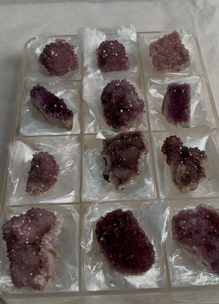 12 Pieces ! Amethyst Lot From Alacam Mine