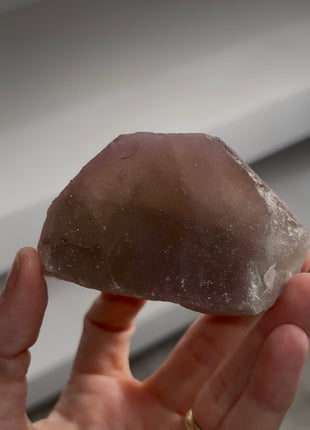 Crystallized Rose Quartz Flower Collection # 836