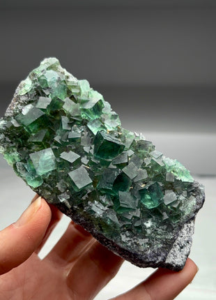 Rich Green Fluorite from Okorusu mine, Namibia
