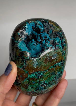 Blue Chrysocolla Geode PM1529