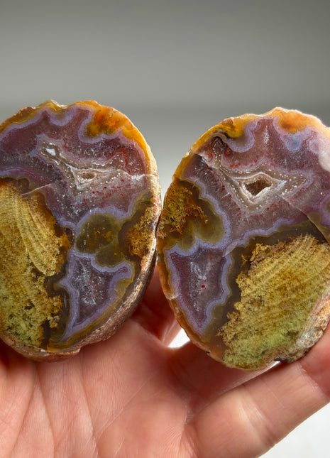 Black Sea Agate Pair*