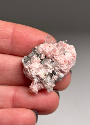 15 Pieces ! Pink Rhodocrosite with Quartz Lot