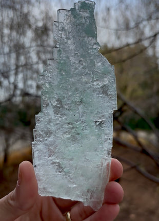 Icy Green Halite Specimen