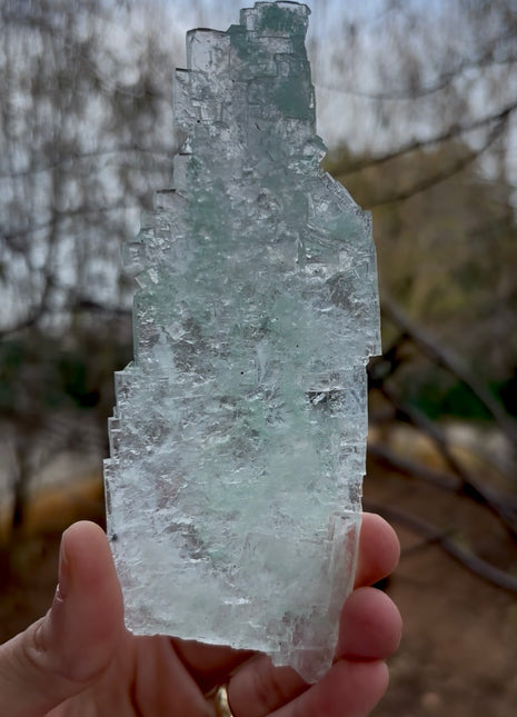 Icy Green Halite Specimen
