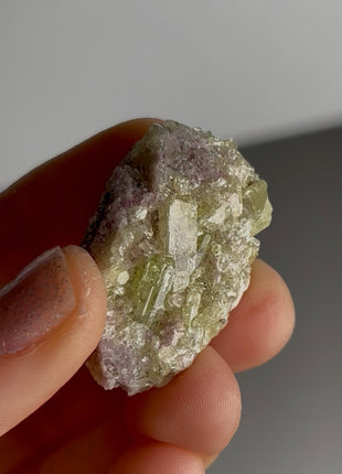 Vesuvianite from Jeffrey mine, Canada