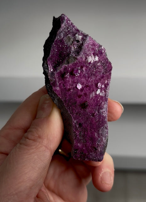 Purple Red Kammererite Specimen