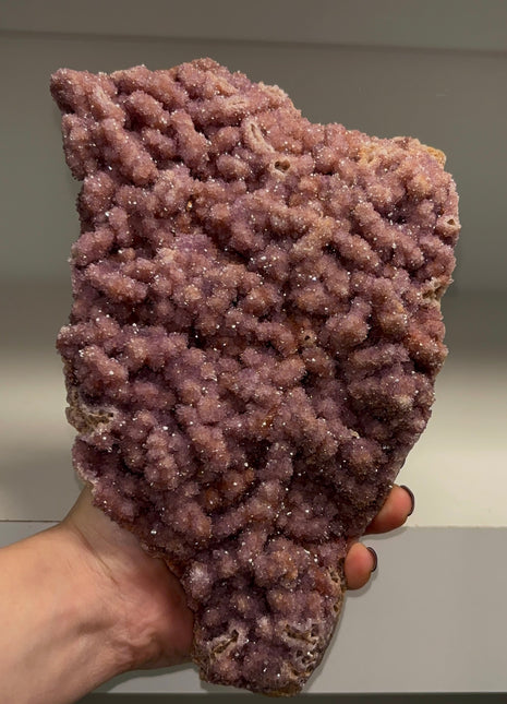 Pinkish Amethyst after Barite - From Alacam Amethyst Mine