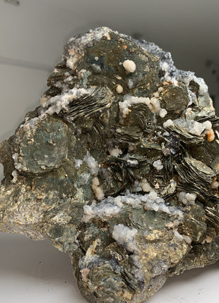 Statement Piece Pyrrhotite with Calcite - Trepca mine Kosovo