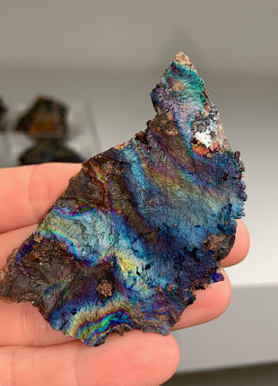 Very High Grade Rainbow Goethite Lot 🌈 From M. San Valentin, Spain 9 Pieces !