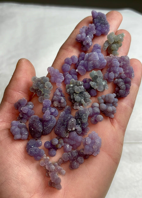 Grape Agate Lot - From Sulawesi, Indonesia - 30 Pieces !