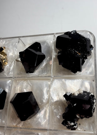 6 Pieces ! Black Tourmaline Lot - From Namibia
