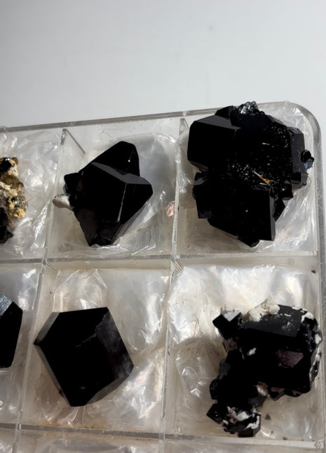 6 Pieces ! Black Tourmaline Lot - From Namibia