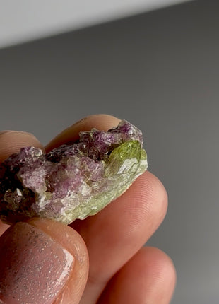 Vesuvianite from Jeffrey mine, Canada