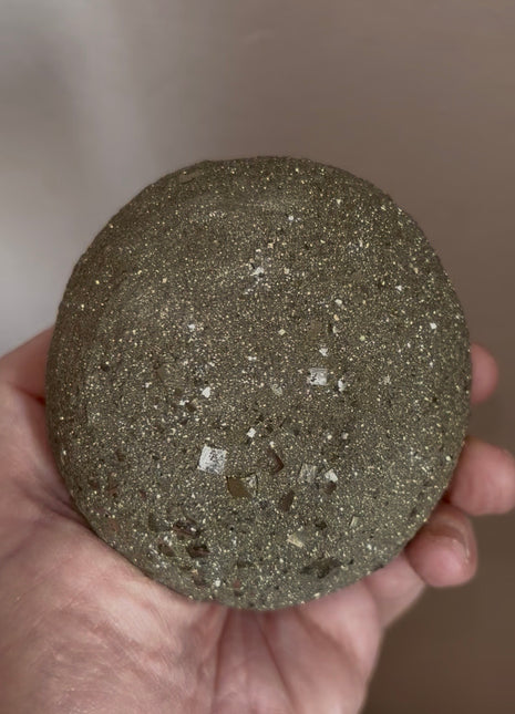Rare ! Glittery Pyrite Ball Specimen