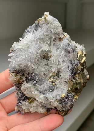 Very High Grade Pyrite with Quartz