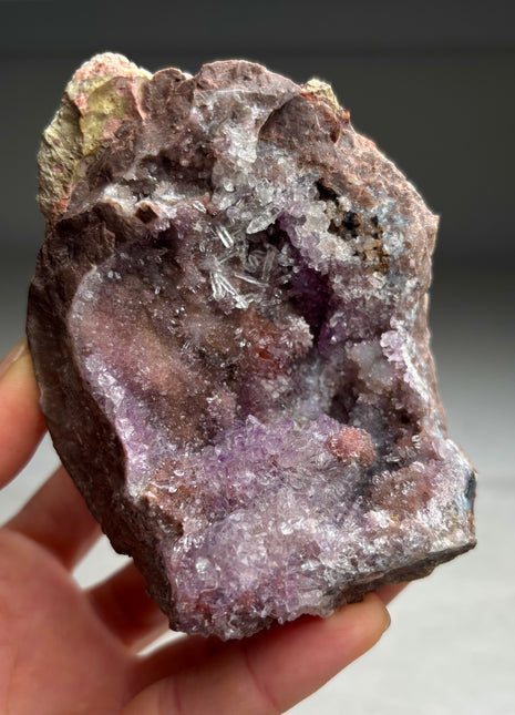 Glowing Amethyst Geode 🍉