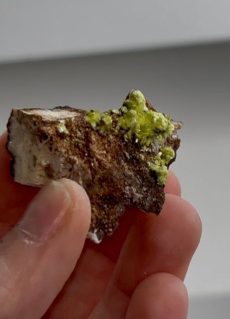 Rare ! Yellow Carlhintzeite Specimen