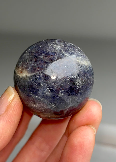 High Grade Iolite Sunstone Sphere 🌈🌈