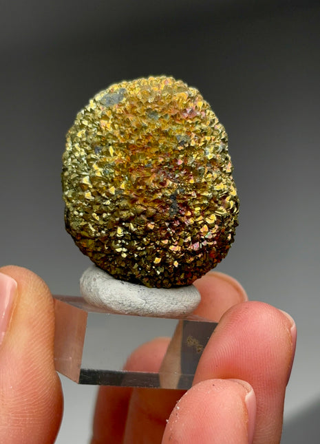 Rainbow Marcasite Disco Ball Specimen