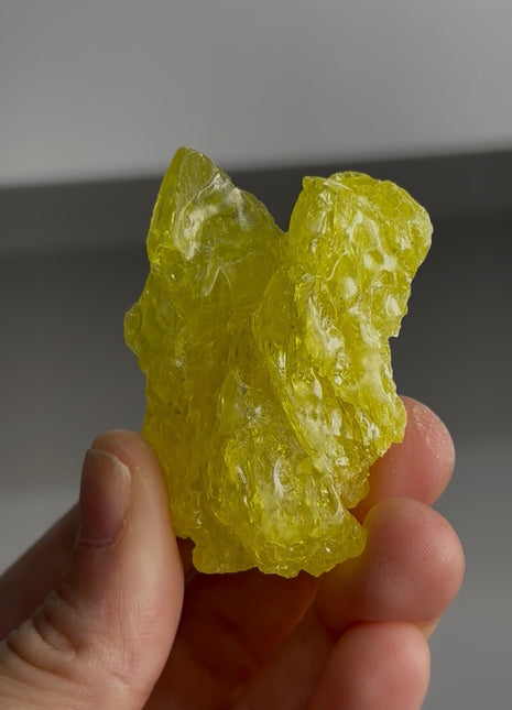 Large Sulphur from El Desierto mine, Bolivia