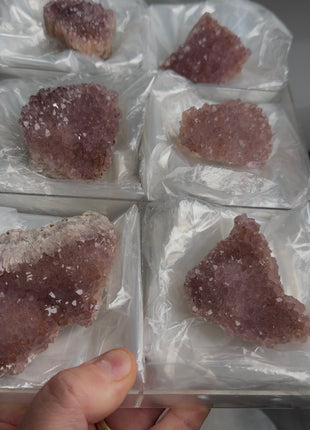 6 Pieces ! Pink Amethyst Lot From Alacam Mine