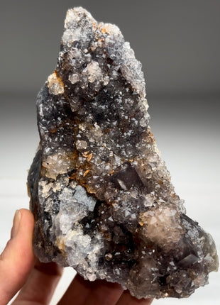 Blue Fluorite with Quartz