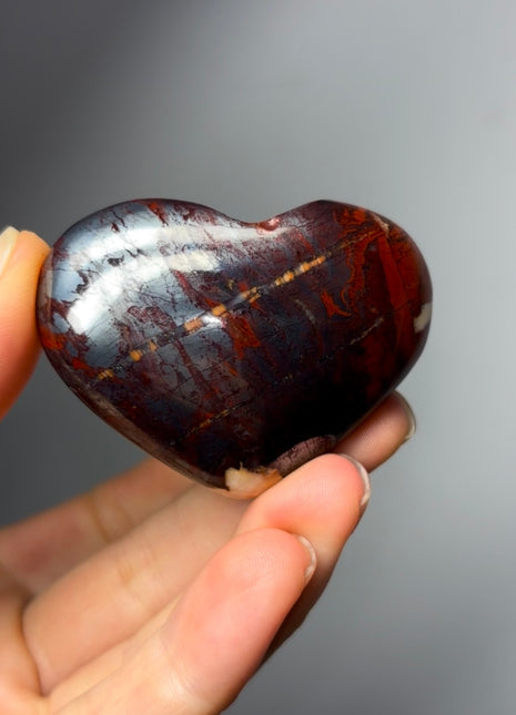 Rare Jaspilite Heart