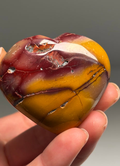 Mookaite Jasper Heart