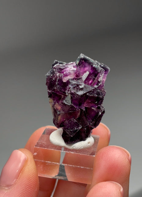 Purple Fluorite from Okorusu, Namibia