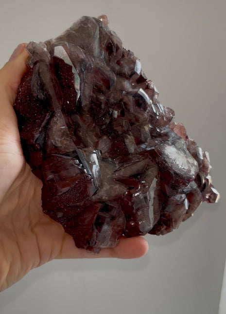 New arrival ! Red Chocolate Calcite