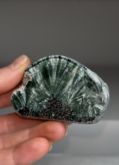 High Grade Green Seraphinite