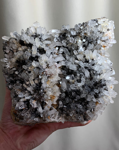 Old find ! Quartz Flowers with Sphalerite Inclusions - From Bulgaria