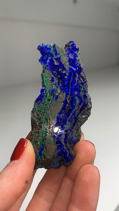 Rare and Amazing ! Blue Azurite from Siberia, Russia
