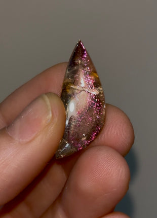 Firey Pink 💖 Gem Covellite in Quartz