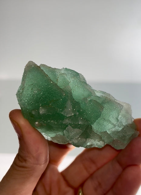Glittery Green Fluorite PM0635