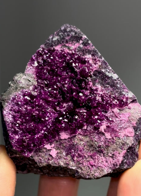 Purple Red Kammererite Specimen