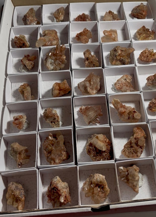 35 Pieces ! Red Quartz Lot from Zambia