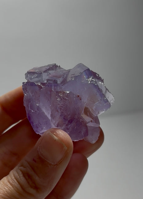Purple Core Fluorite - From Berbes