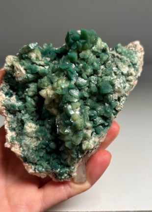 Green Heulandite