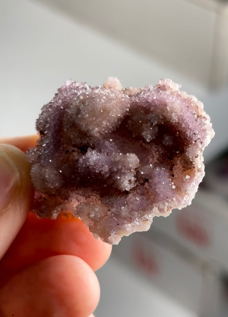 Pink Amethyst after Calcite from Alacam mine PM0760