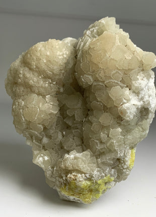 Aragonite with Sulphur - Giumentaro mine - Collection # 115