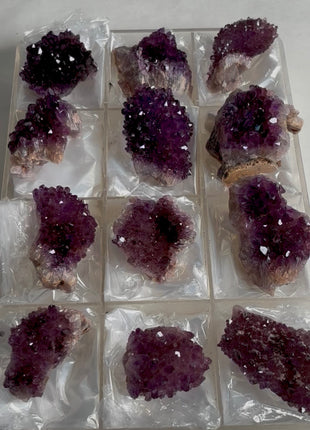 12 Pieces ! High Grade Amethyst Lot From Alacam Mine