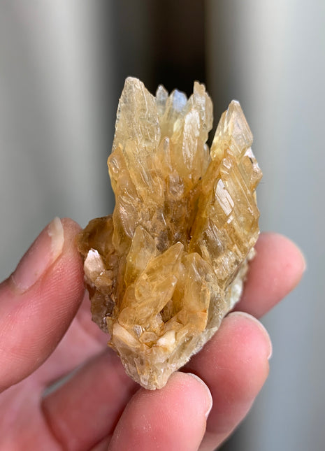 Yellow Selenite - From Lubin mine, Poland