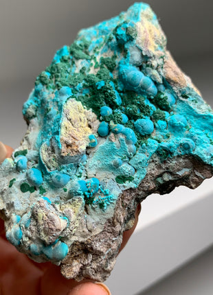 New ! Bubbly Blue Chrysocolla - L’etoile du Congo mine