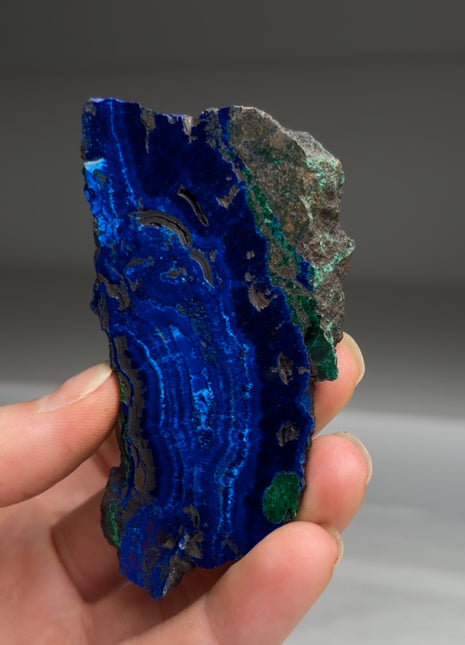 Rare and Amazing ! Blue Azurite from Siberia, Russia