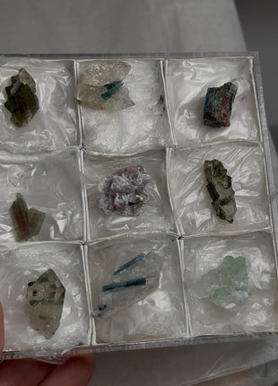 9 Pieces ! Mix Variety Color Tourmaline Lot